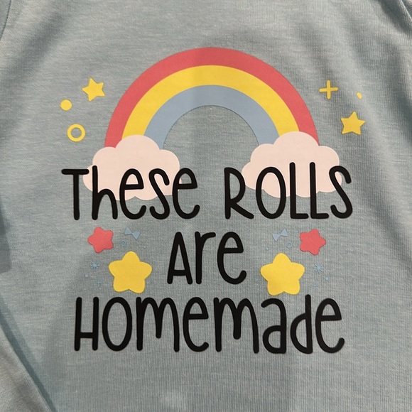 Cute Baby Onesies Set - Blue and White - Picture 3 of 4